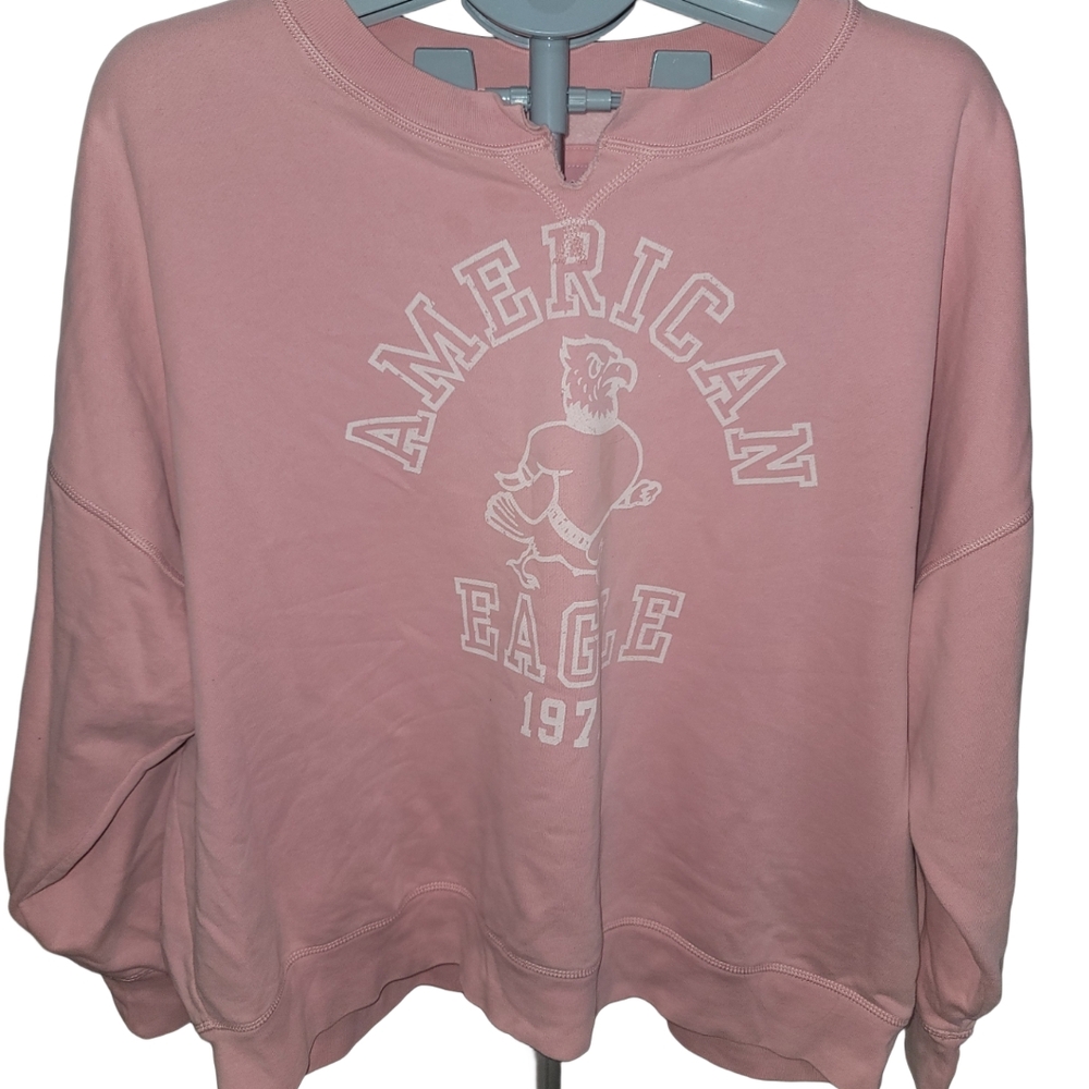American Eagle Outfitters Dusty Pink Sweatshirt
